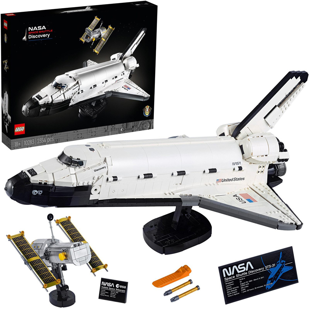 LEGO Icons 10283 NASA Space Shuttle Discovery Building Kit Image 2