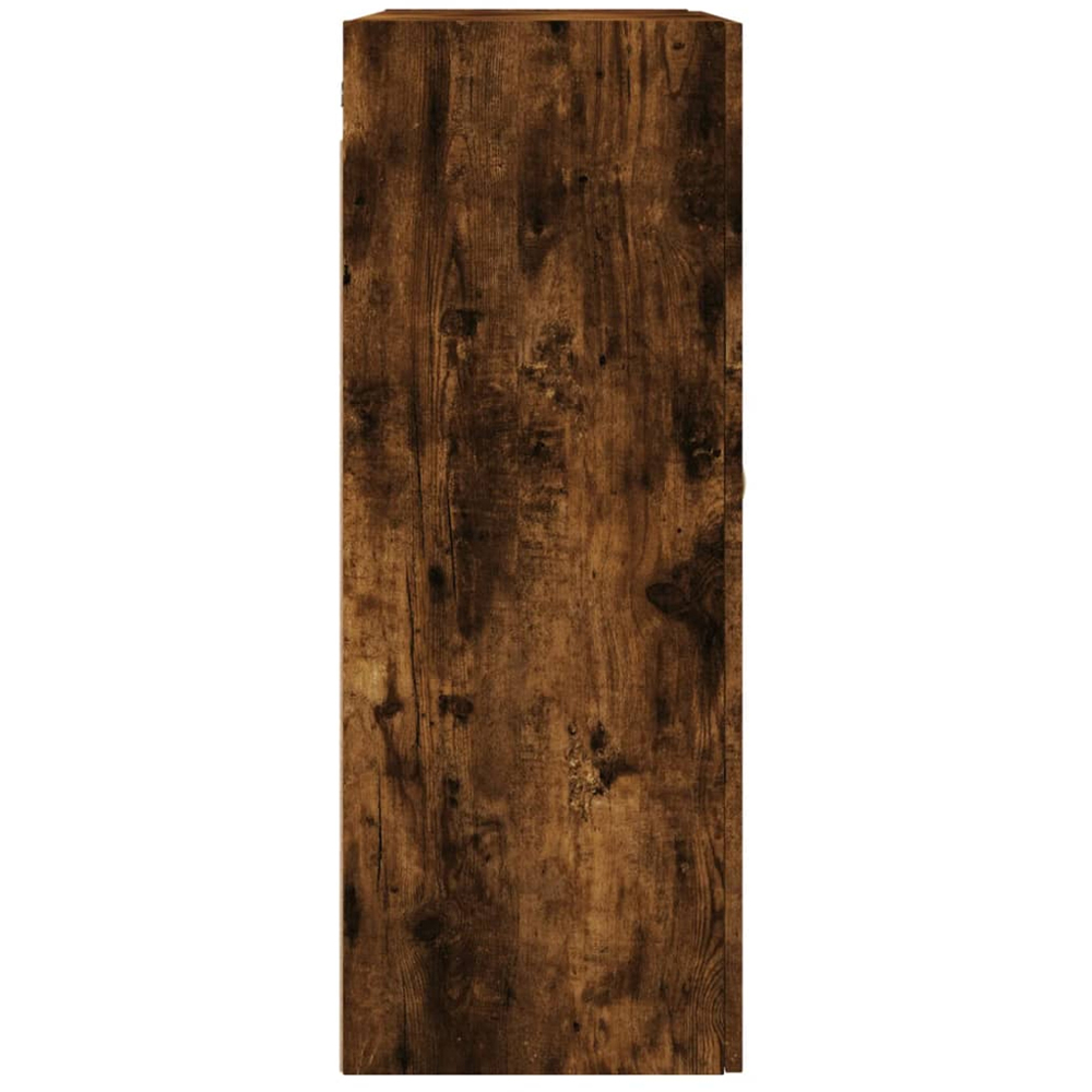 vidaXL 2 Door Smoked Oak Wall Mounted Cabinet Image 8