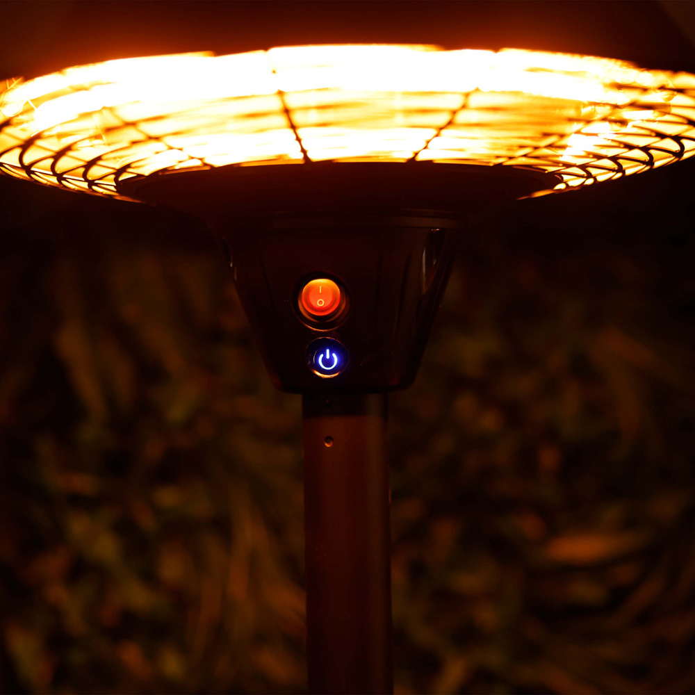 Charles Bentley Electric Floor Standing Patio Heater Image 5