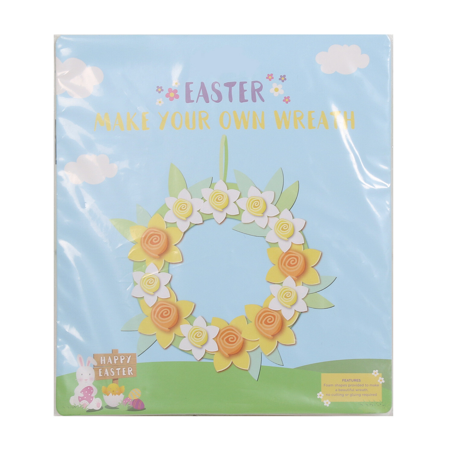Single Easter Make Your Own Wreath Kit in Assorted styles Image 1