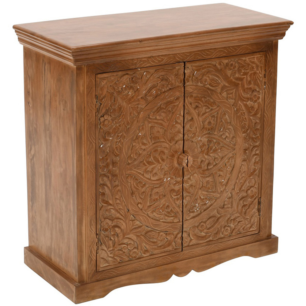 Brooklyn Adair 2 Door Mango Wood Sideboard Image 2