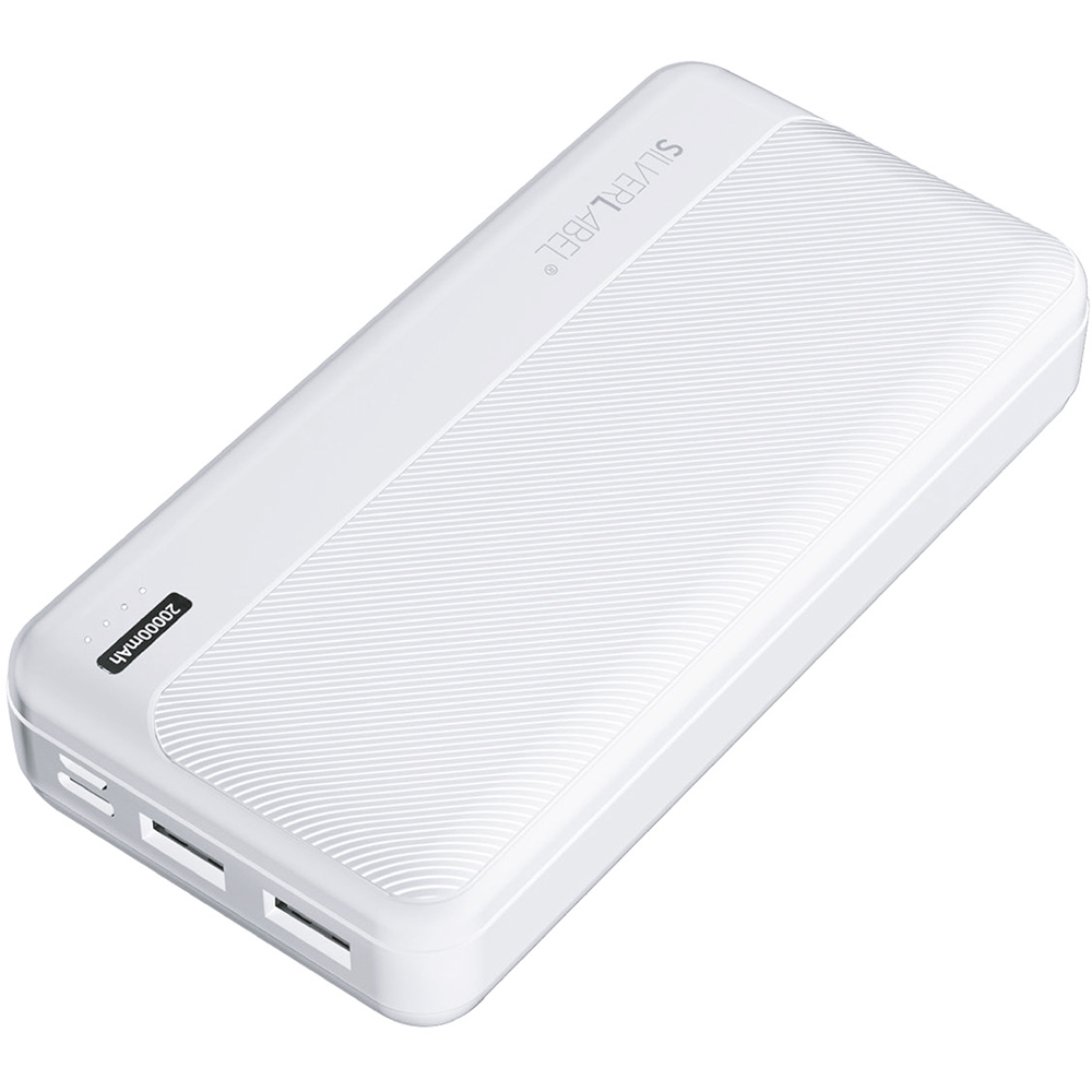 SilverLabel E71022255 White PD Power Bank 20000mAh Image 2