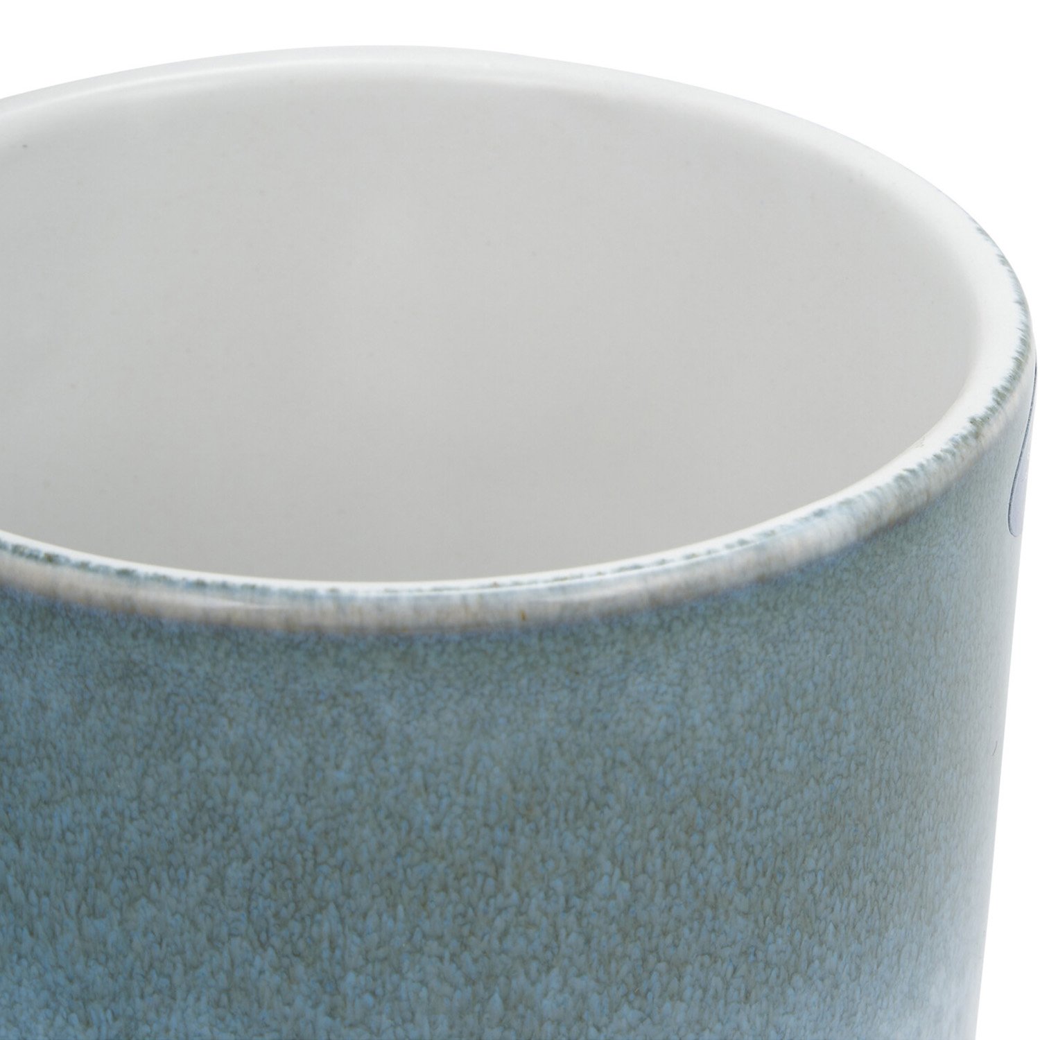 Santorini Reactive Glaze Mug - Blue Image 4