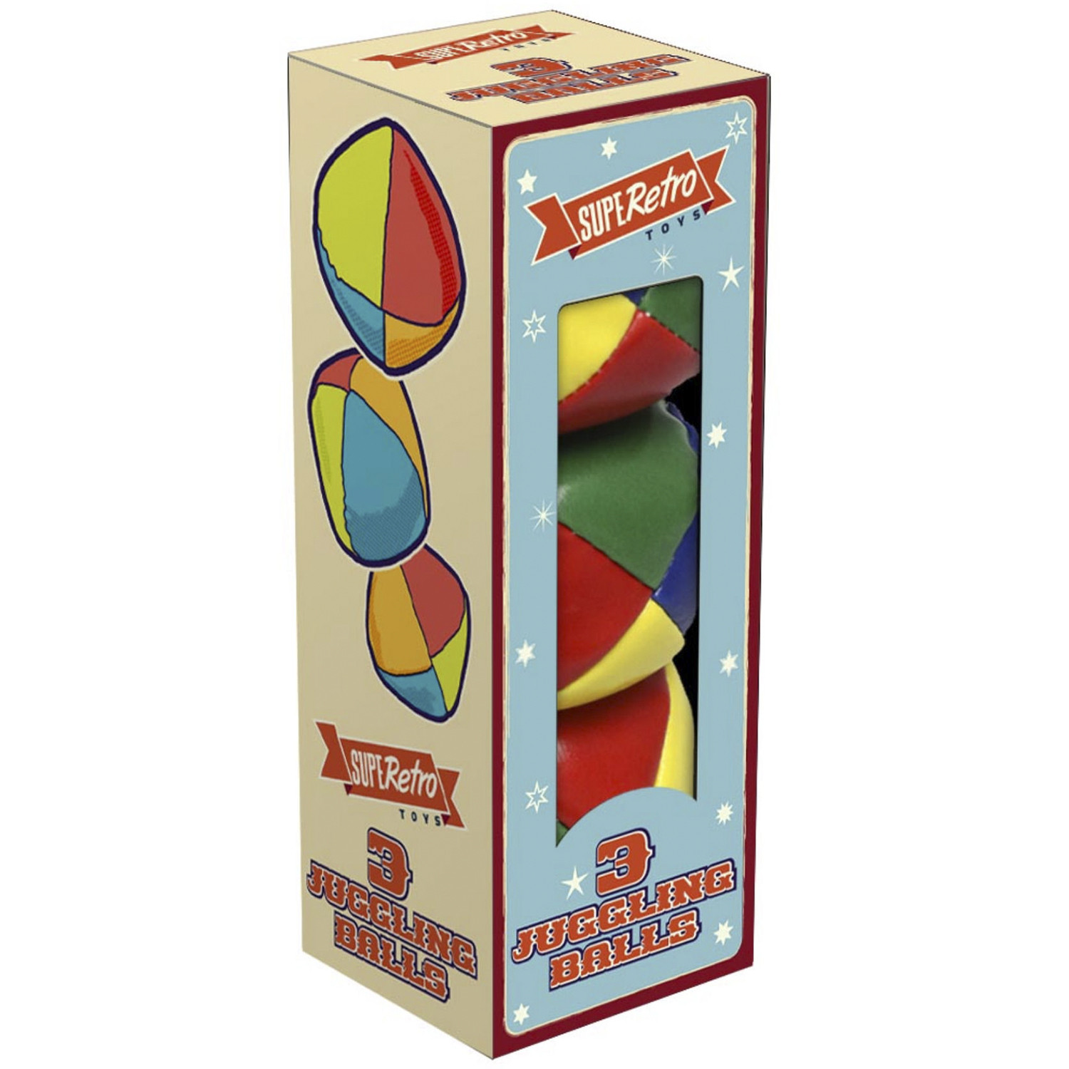 Everyday Super Retro Juggling Ball Toy 3 Pack Image