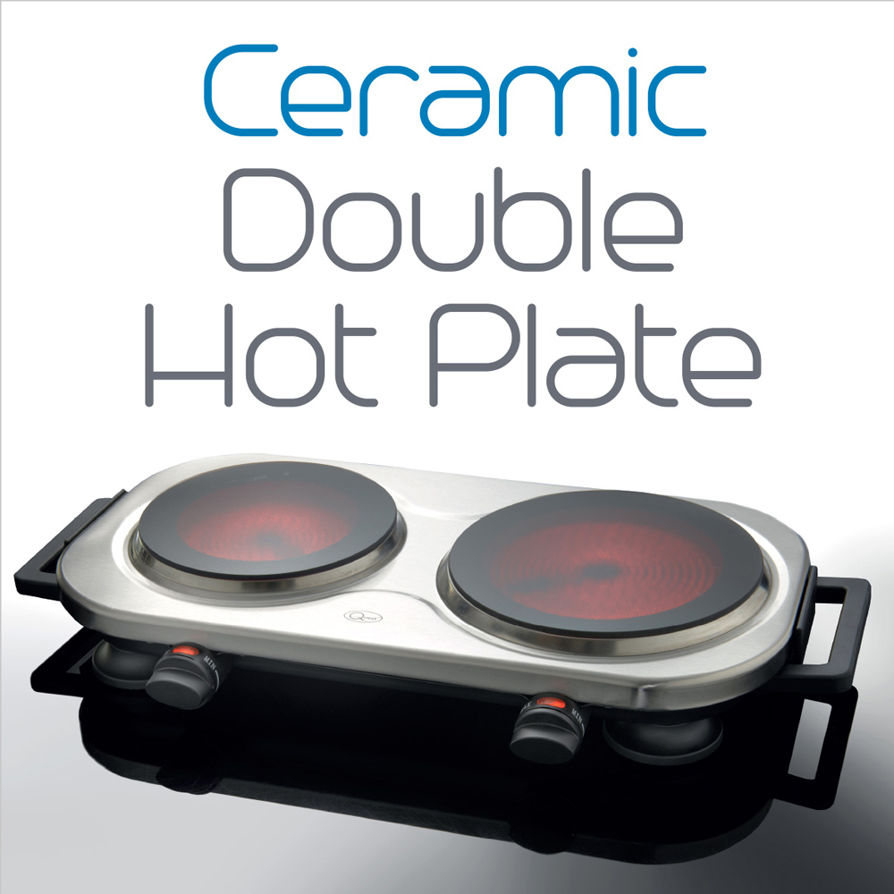 Quest Double Ceramic Infrared Hot Plate 2000W Image 6