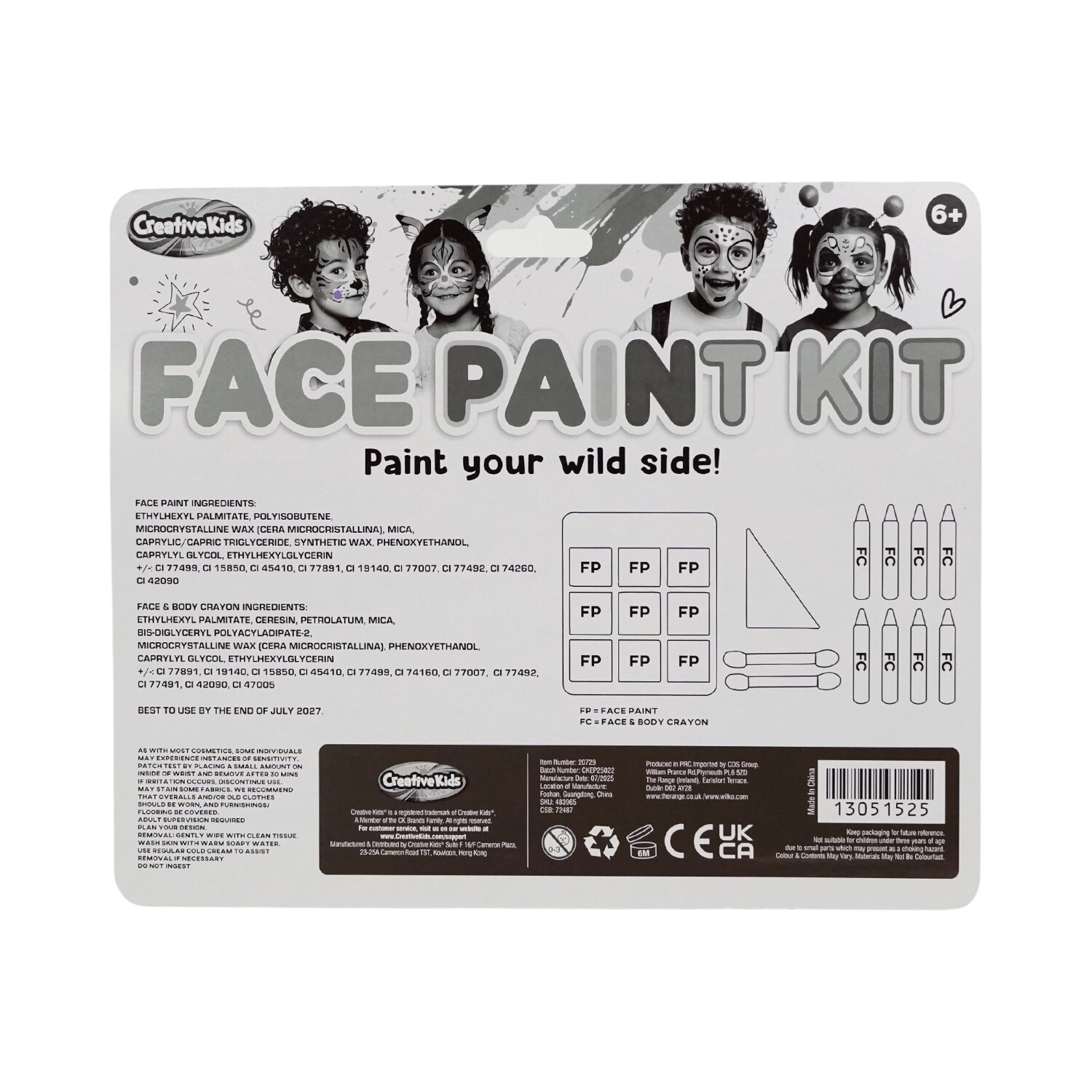 Face Paint Kit Image 4
