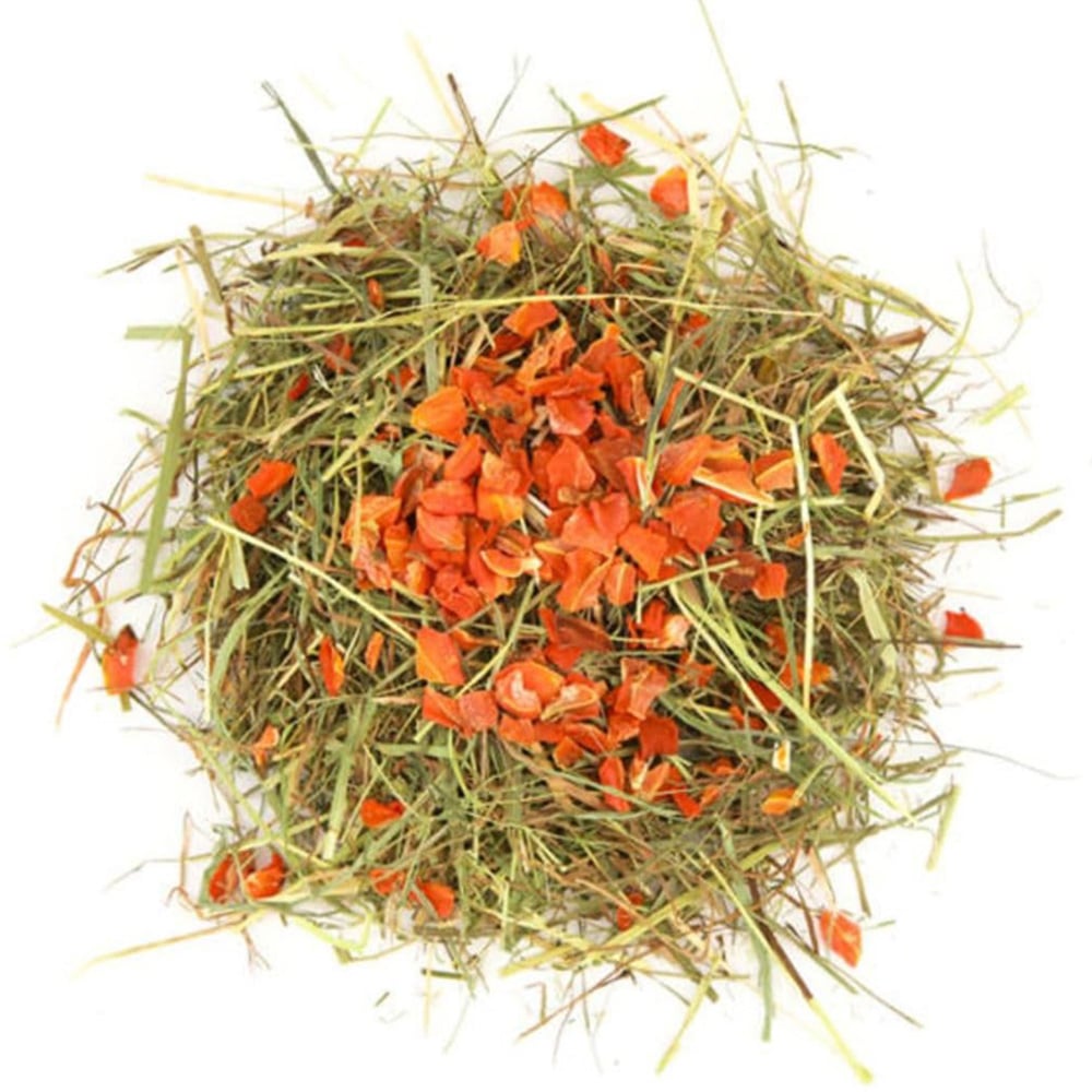 Nature's Own Timothy Rich Hay with Carrot 1kg Image 3