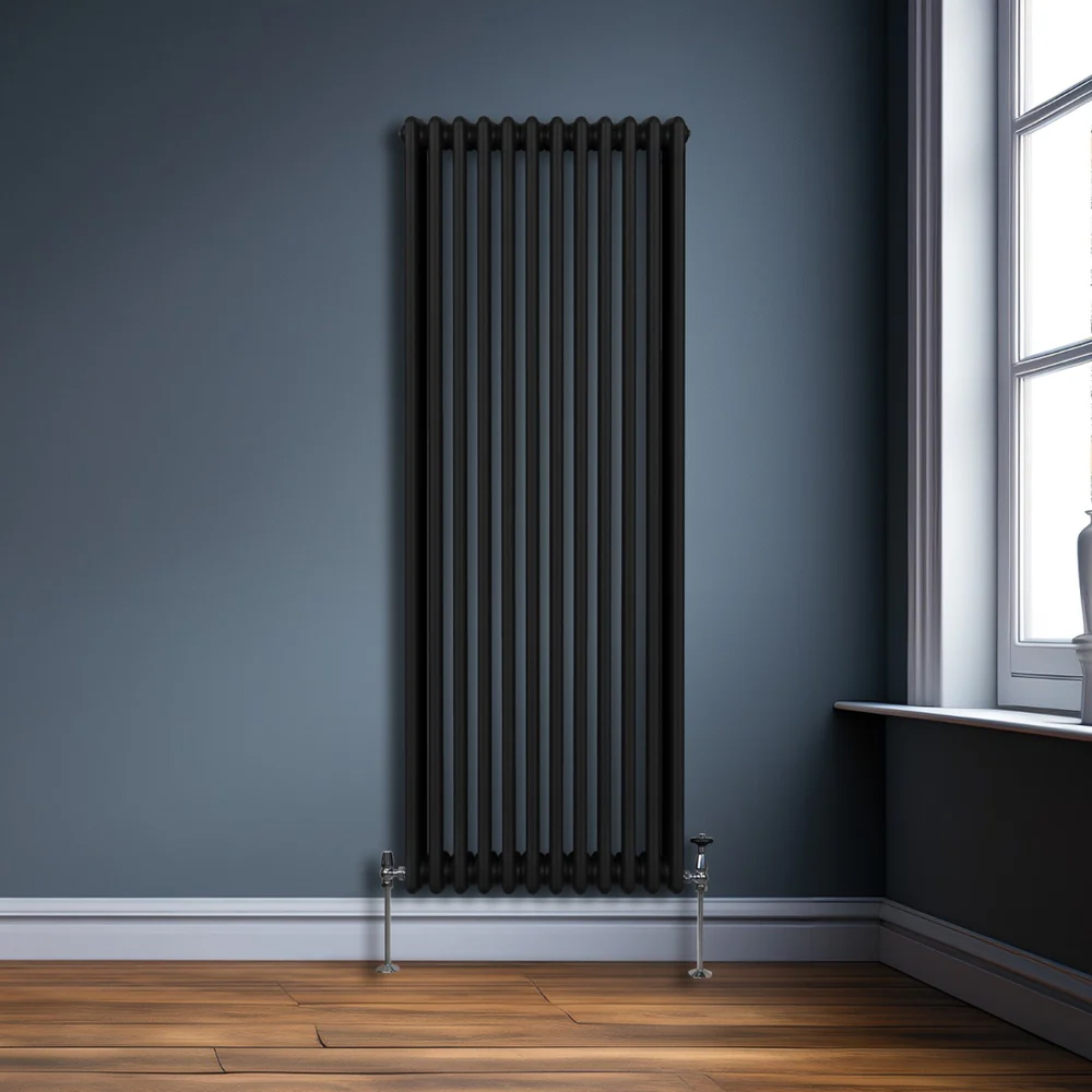 Monster Shop 7916 BTU Black Traditional 3 Column Radiator 1800 x 562mm Image 2