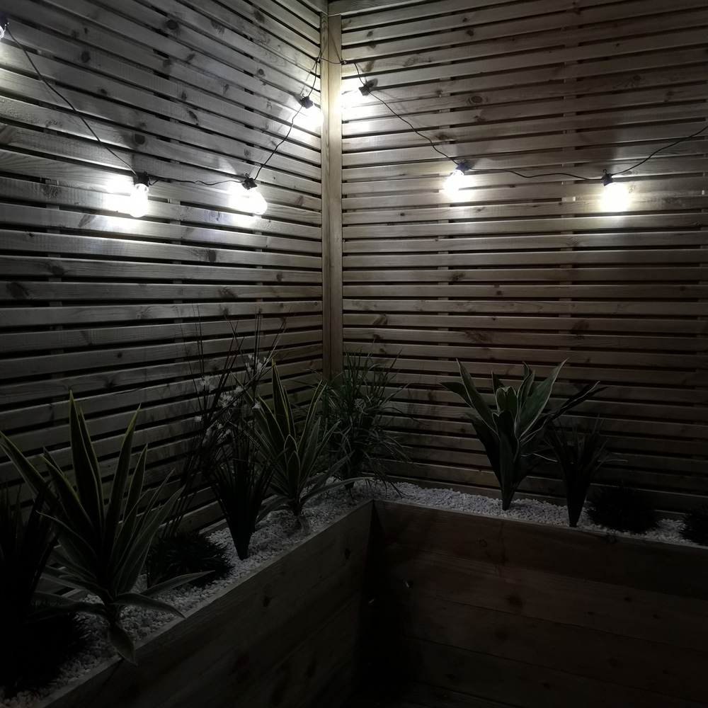 Samuel Alexander White LED Connectable Christmas Festoon Lights 4.5m Image 6
