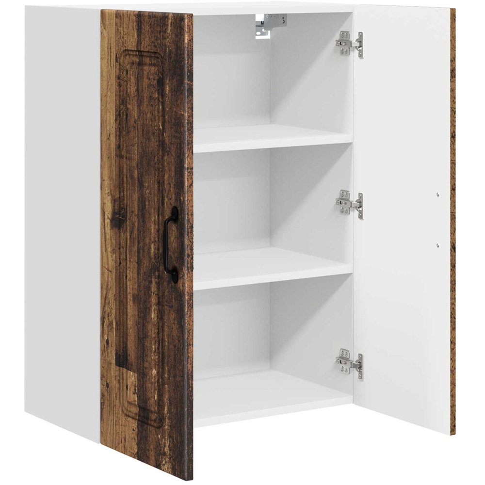 vidaXL Kalmar 2 Door Old Wood Wall Kitchen Cabinet Image 5