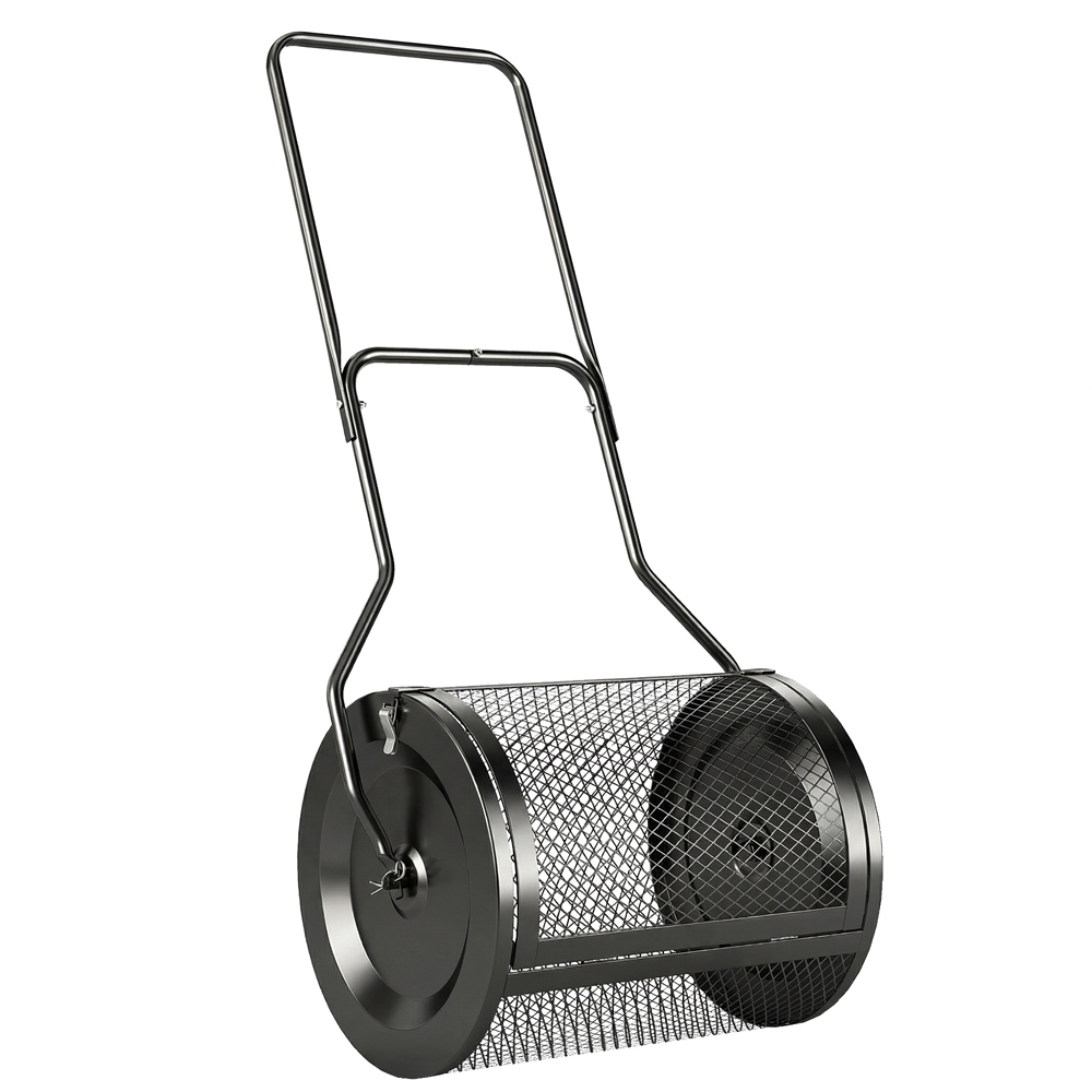 Outsunny Compost Spreader Peat Moss 20 inch Image 1