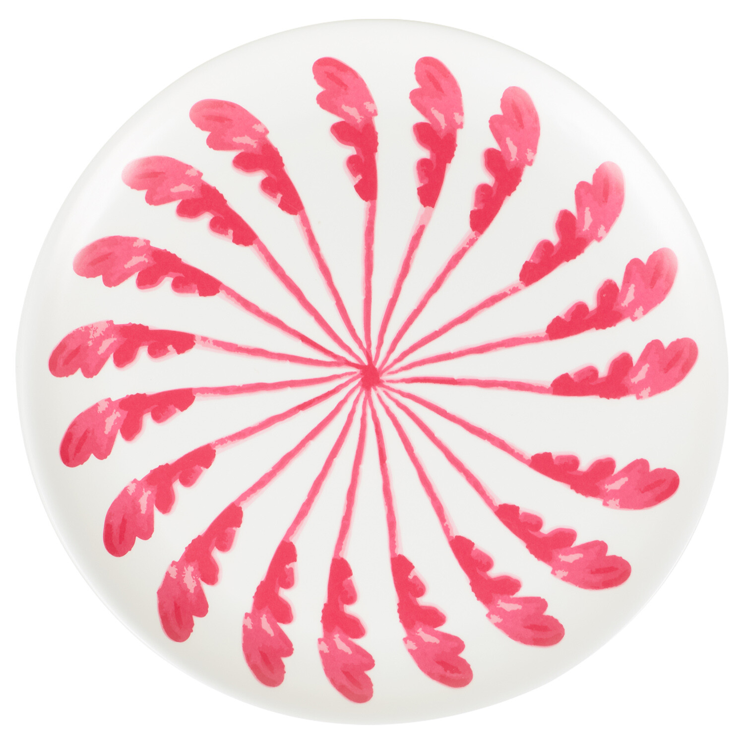 Pack of 4 Sahara Brights Spiral Melamine Plates Dinner Plate Image 5