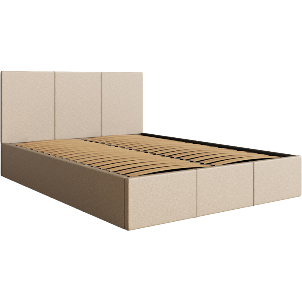 GFW King Size Natural Side Lift Ottoman Bed Image 2