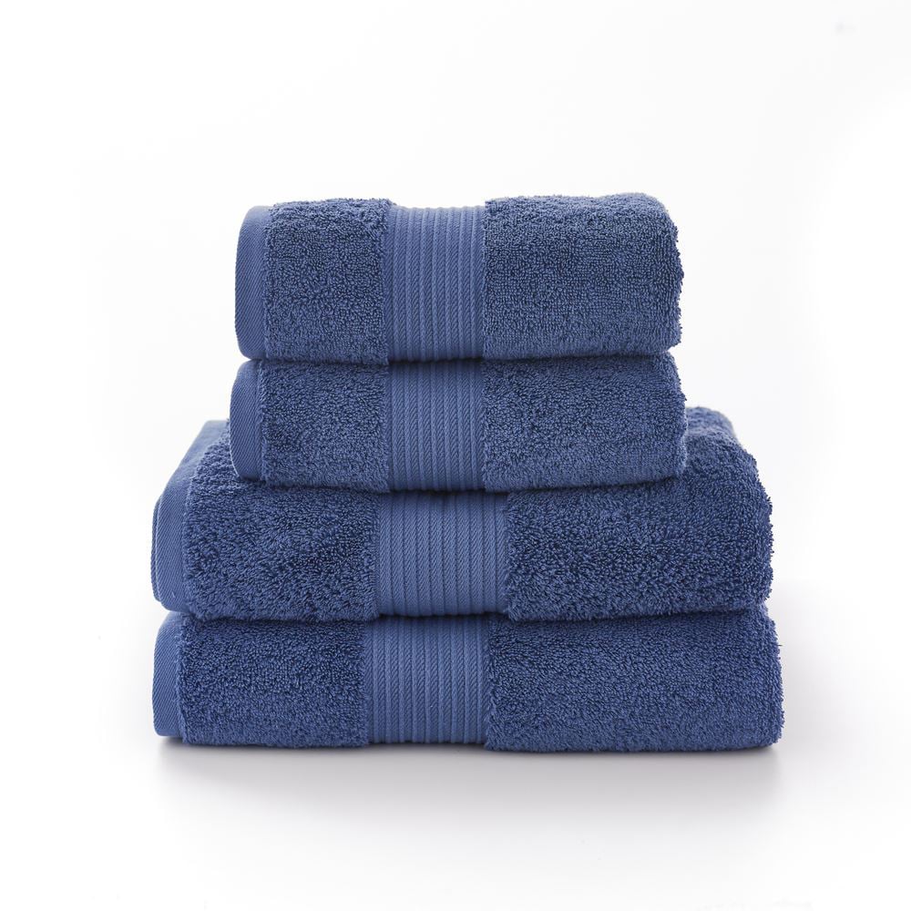 Deyongs Bliss Pima Denim Bath Sheet Image 3