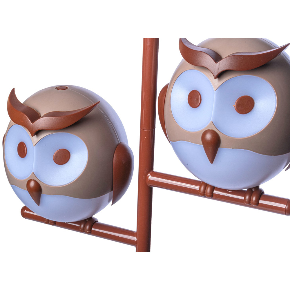 Milagro Owl Brown LED Ceiling Lamp 230V Image 6