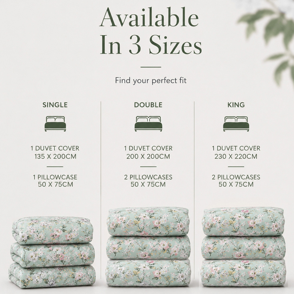 Florelle Sienna Single Reversible Duvet Set Image 8