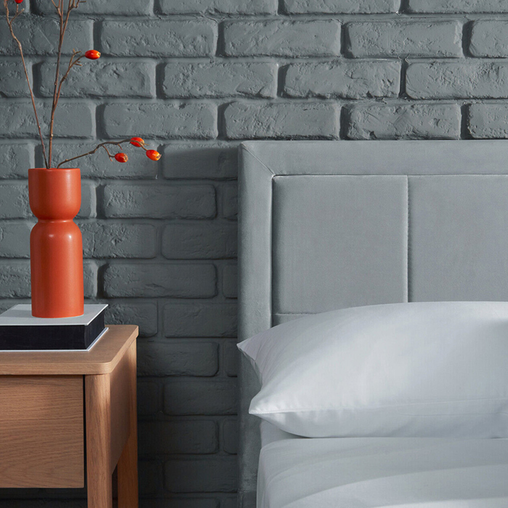 Home Treats Single Velvet Ottoman Bed Frame With Storage Image 6