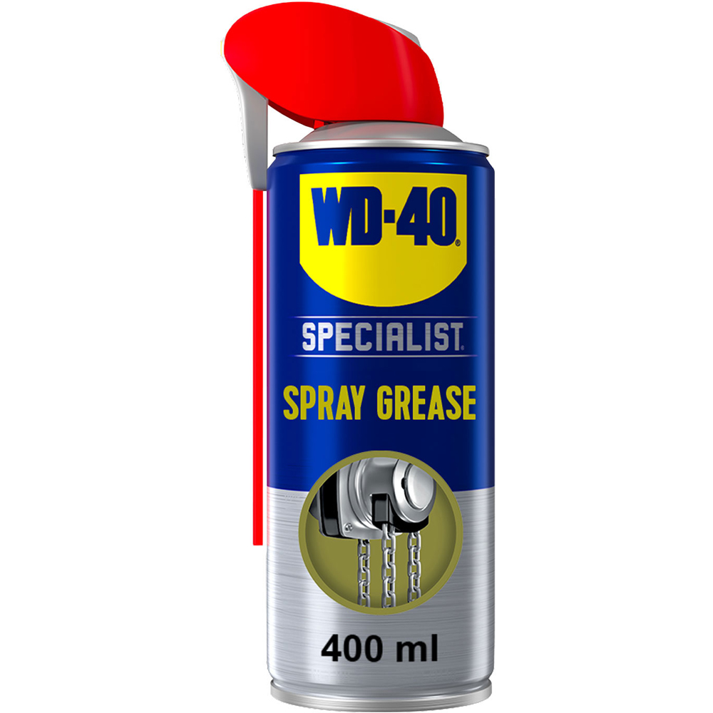 WD-40 Specialist High Performance Lubrication Grease Spray 400ml 3 Pack Image 3