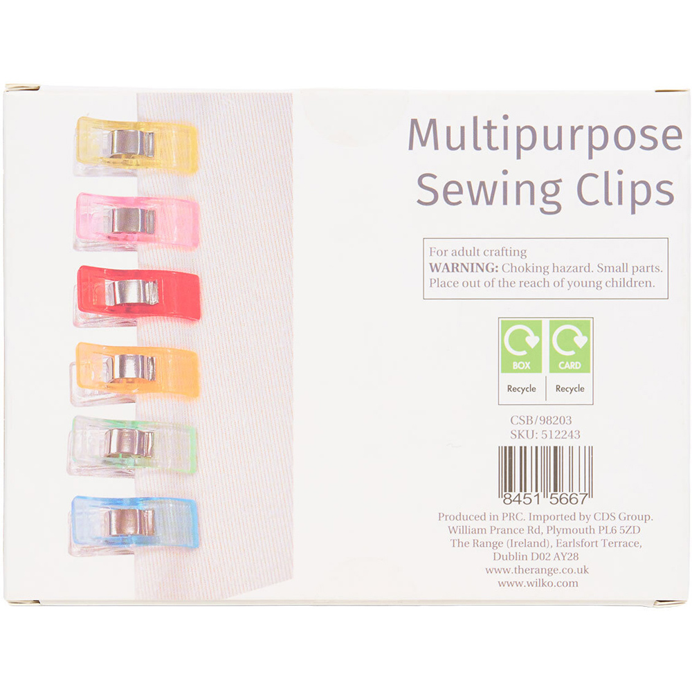 60 Piece Multipurpose Sewing Clips Image 3