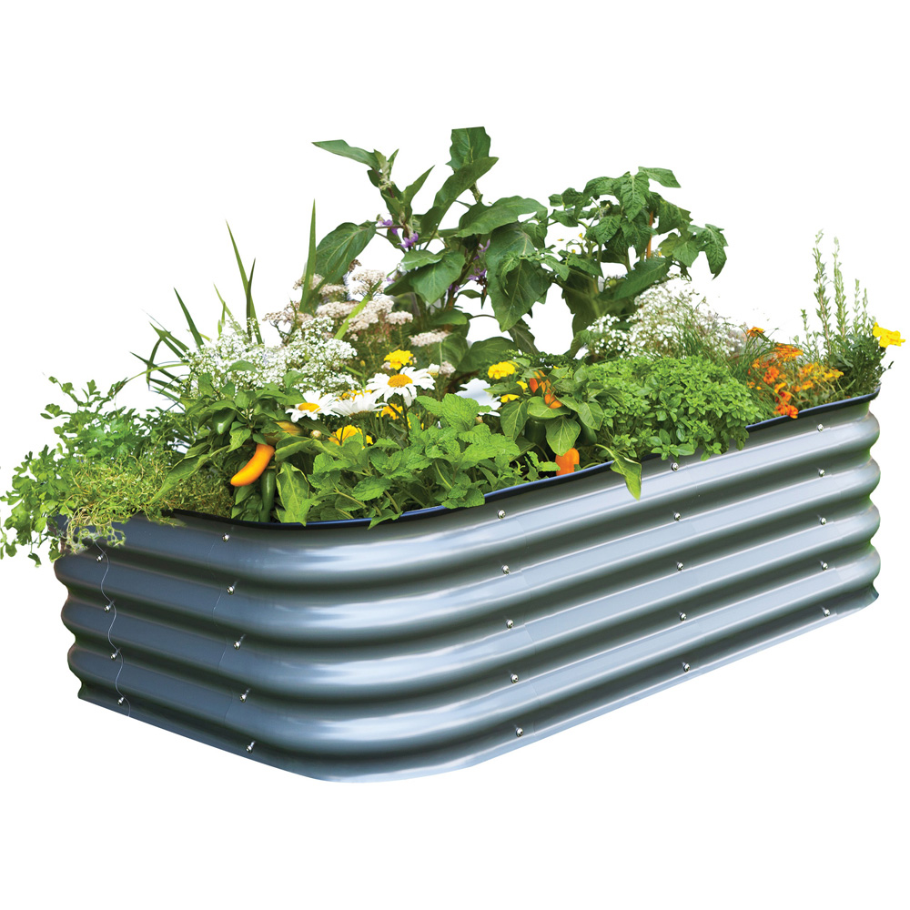 Garden Gear Monolith Chrome Original Veggie Bed 2 Pack Image 1