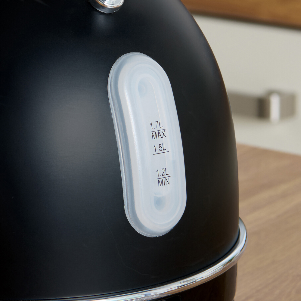 Kitchen Master Retro Kettle Black Image 5