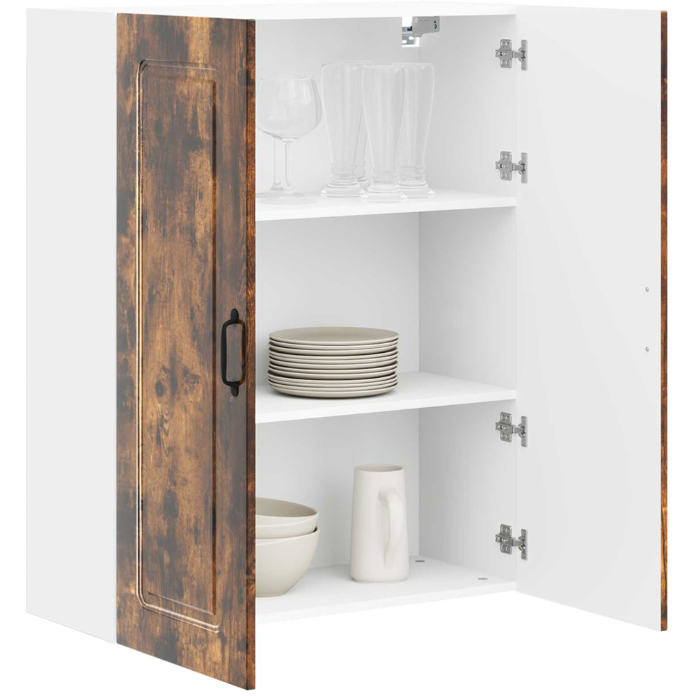 vidaXL 2 Door Sonoma Oak Kitchen Wall Cabinet Image 3