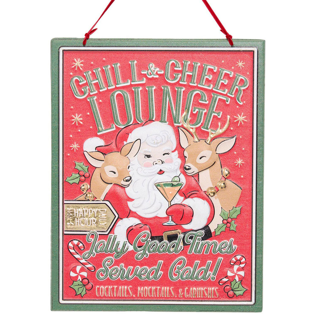 Vintage Festive Hanging Wall Art Image 3