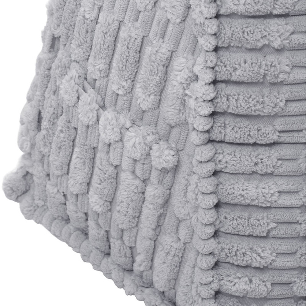 Living and Home Greyish Blue Wedge Headboard Pillow with 2 Backrest Support Cushion 67 x 180cm Image 5