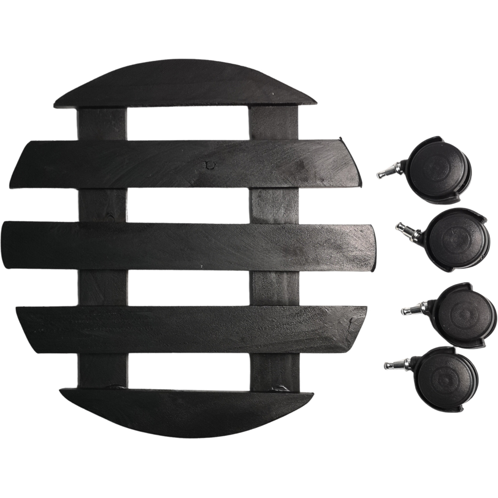 Samuel Alexander Round Black 35cm Pack of 2 Image 3