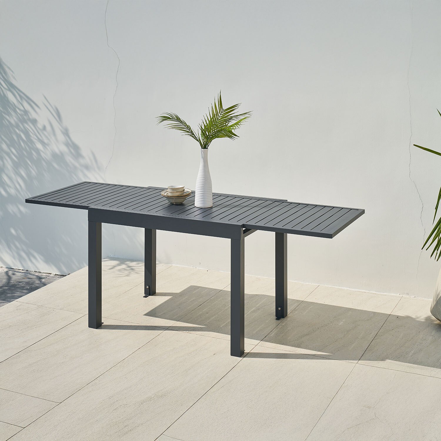 Madison Extension Table - Black Image 9