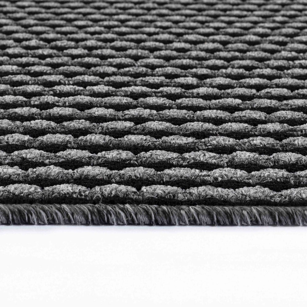 Desire Rugs Eden Anthracite Non Slip Door Mat 40 x 60cm Image 3