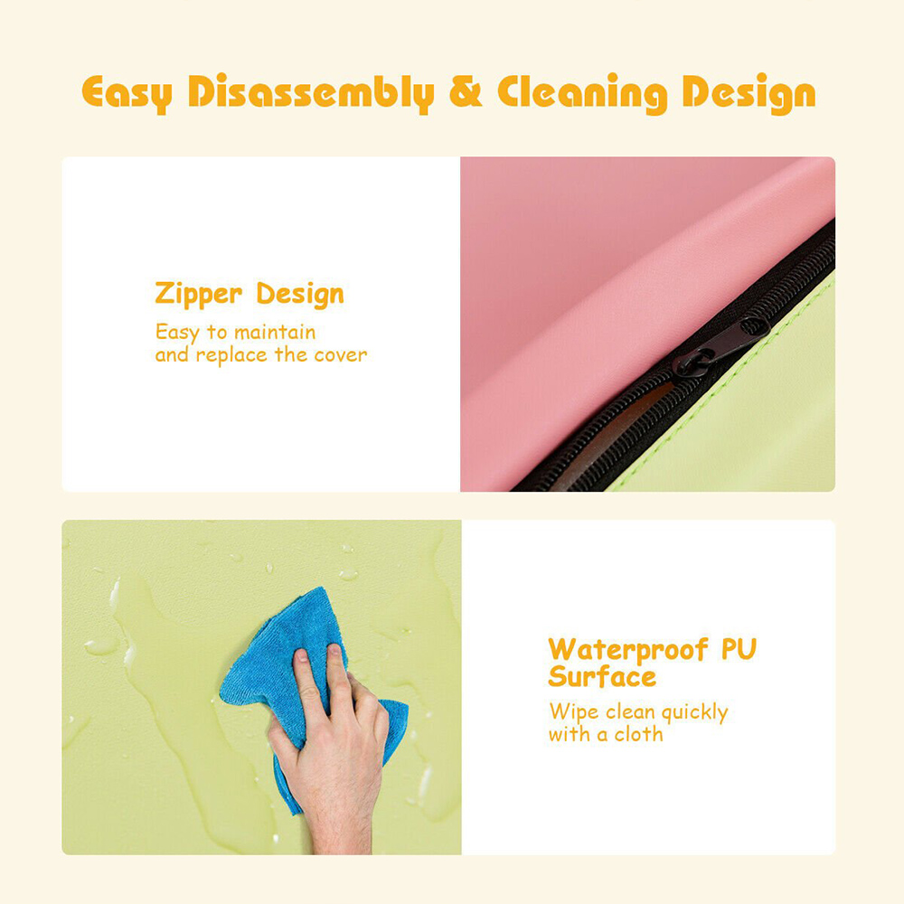 Costway Kids Foam Climb and Crawl Playset 5 Pack Image 7