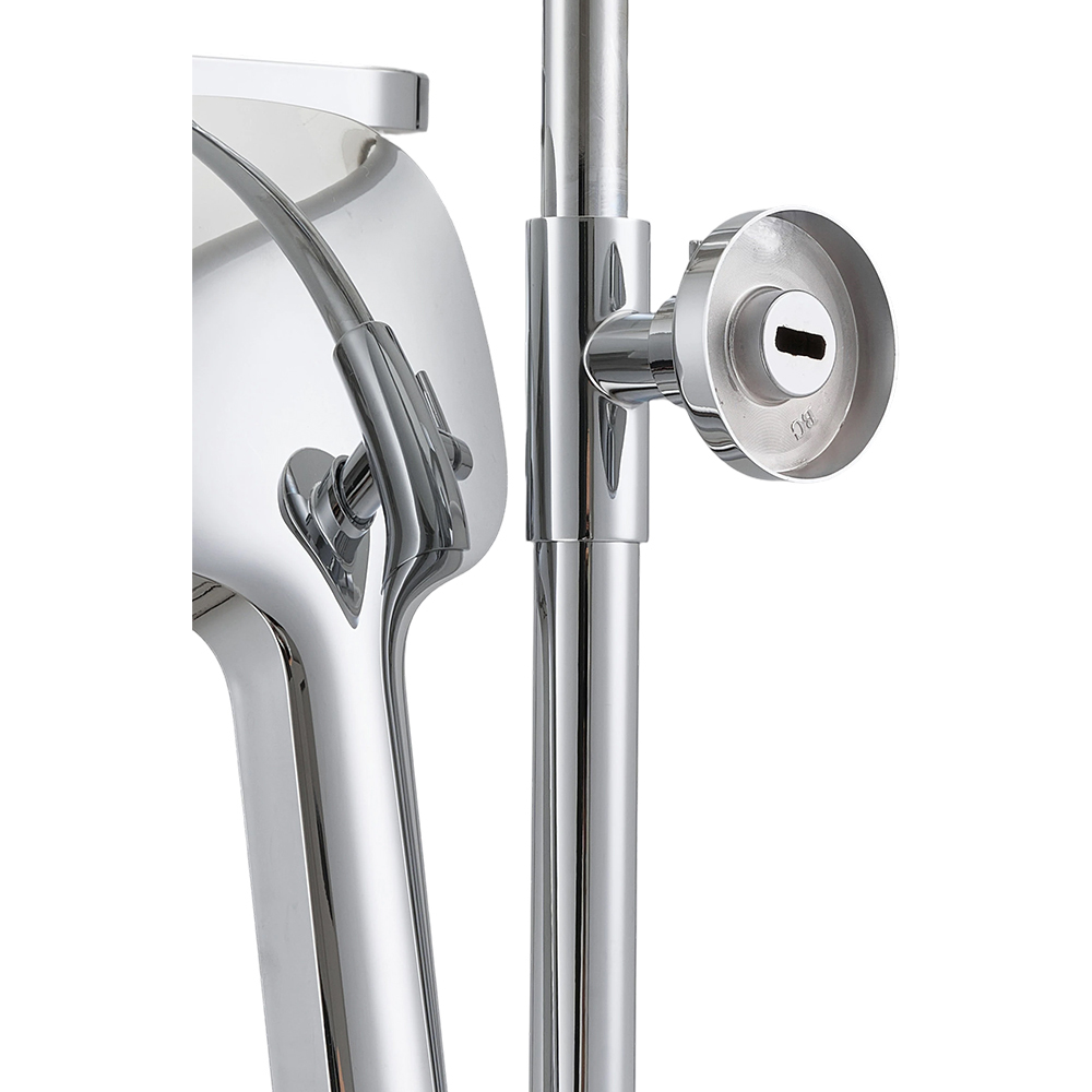 Living and Home Chrome-Plated Thermostatic Shower Mixer Set Image 5