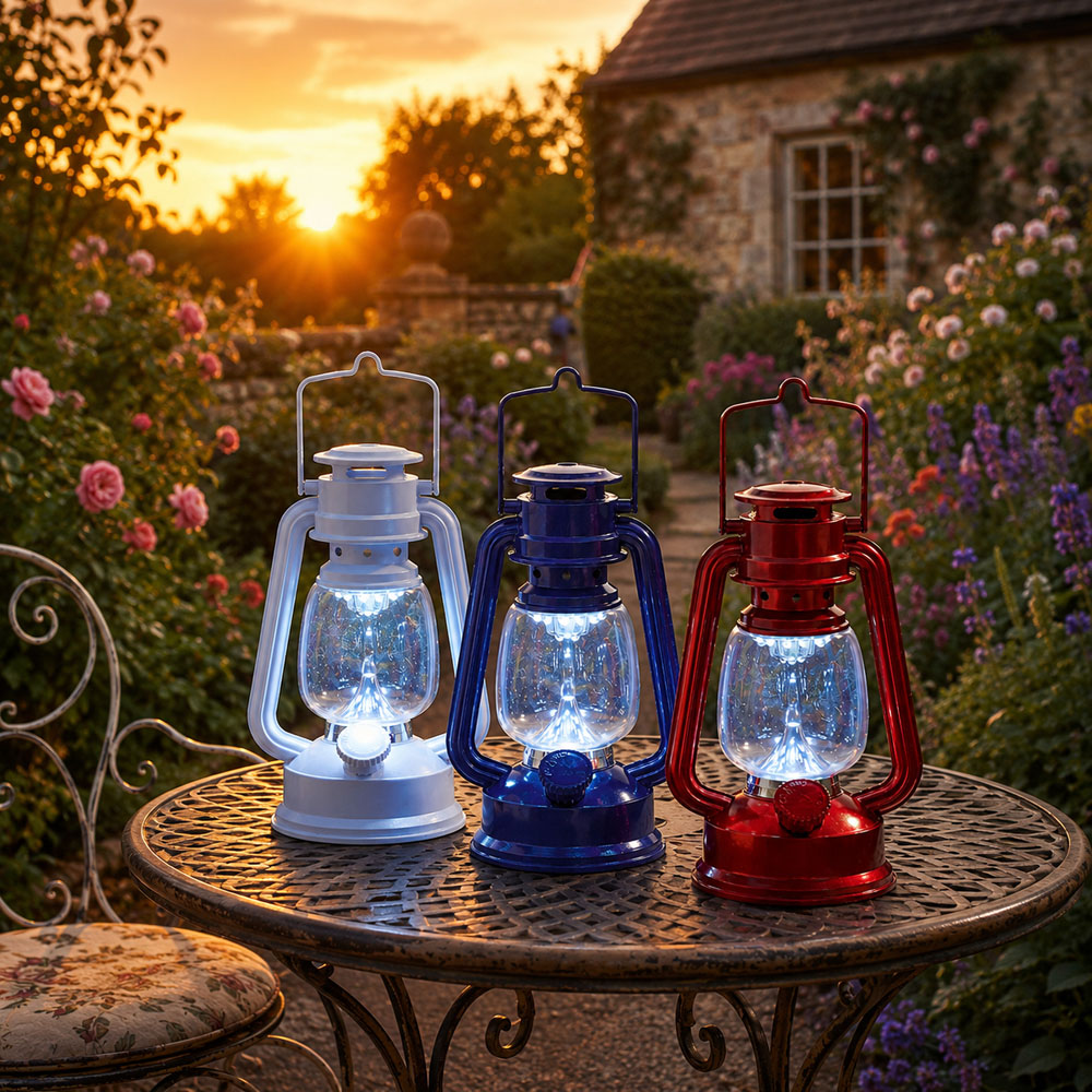 Avilo Battery Operated LED Lantern Light 3 Pack Image 4