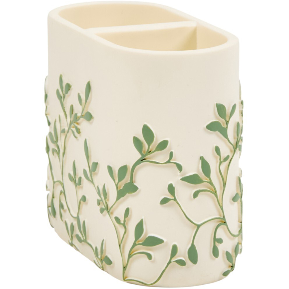 Sage Botanical Toothbrush Holder Image 3