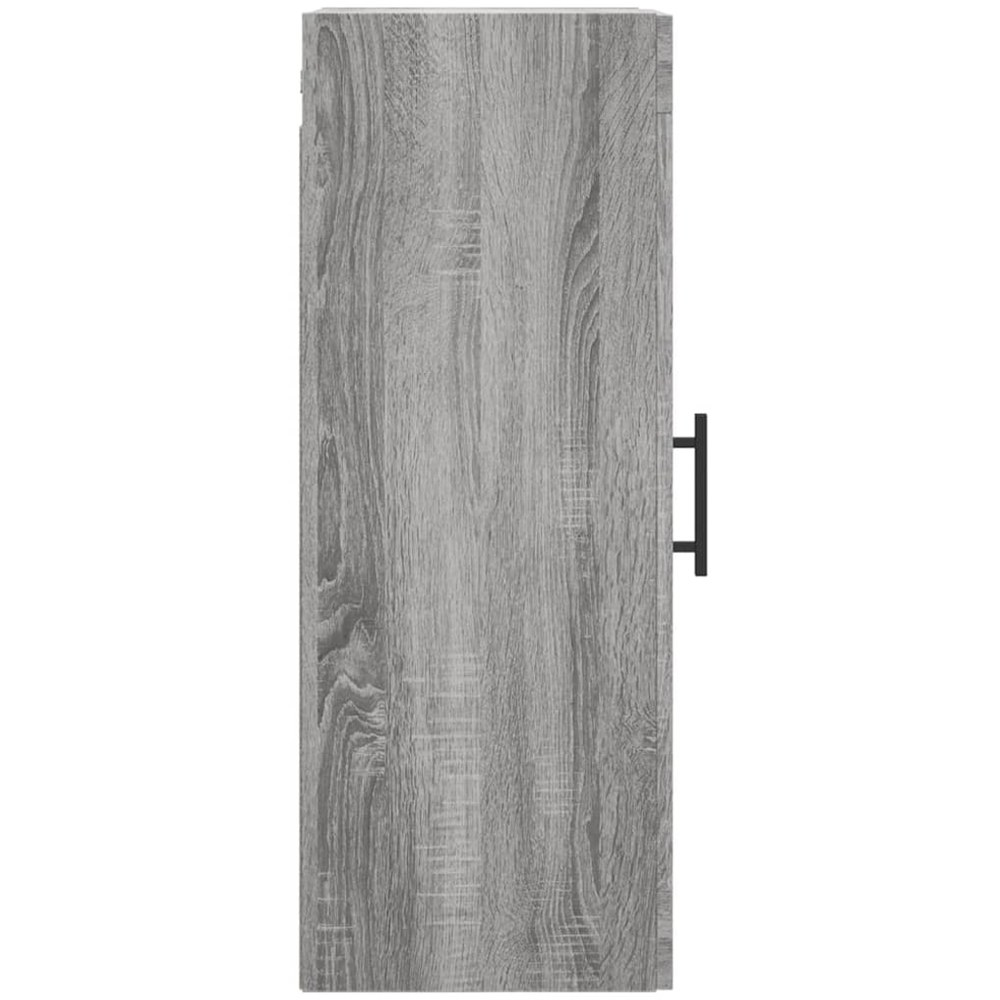 vidaXL Single Door Grey Sonoma Wall Mounted Cabinet Image 6
