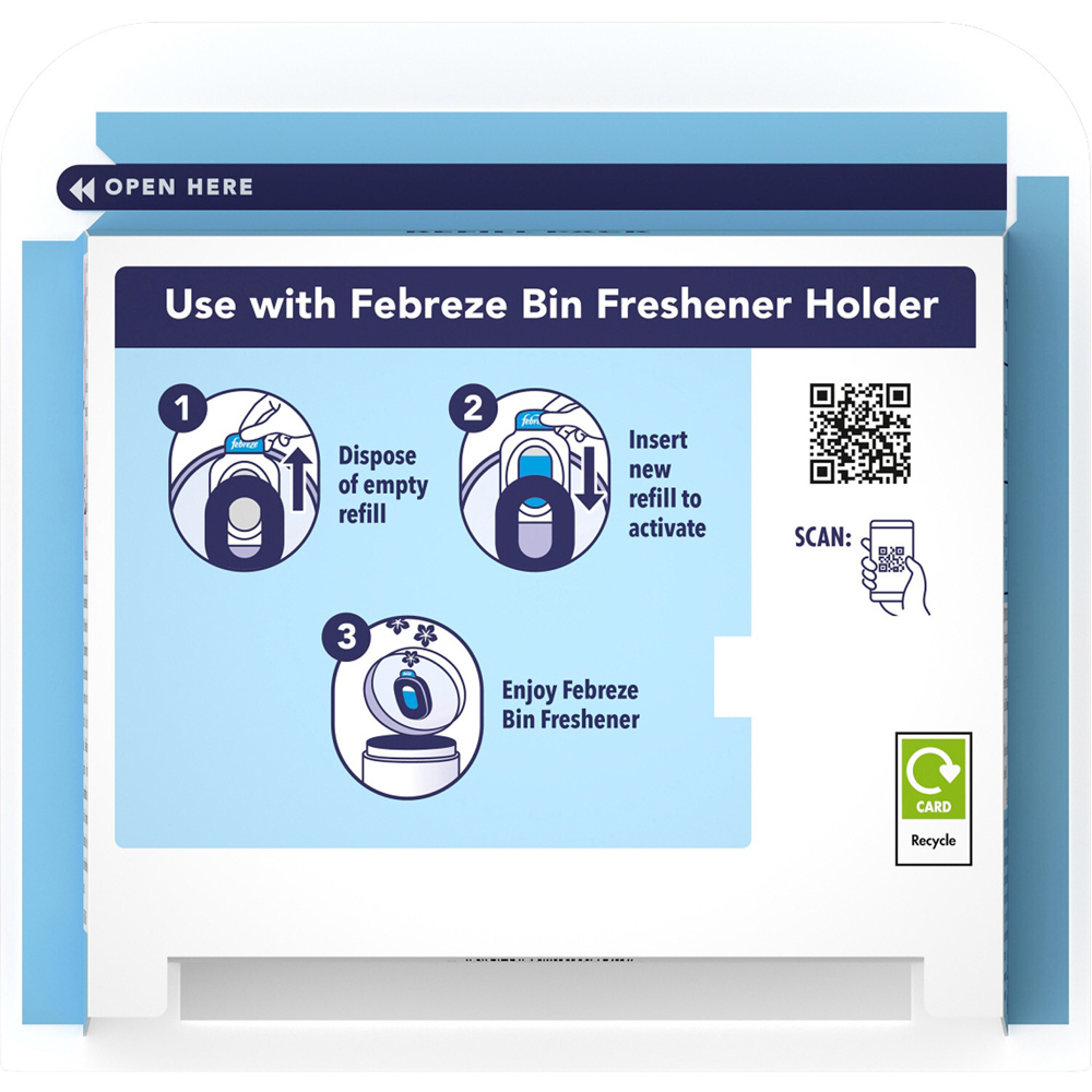 Febreze Bin Fresh Refill Pack Citrus Fresh Image 2