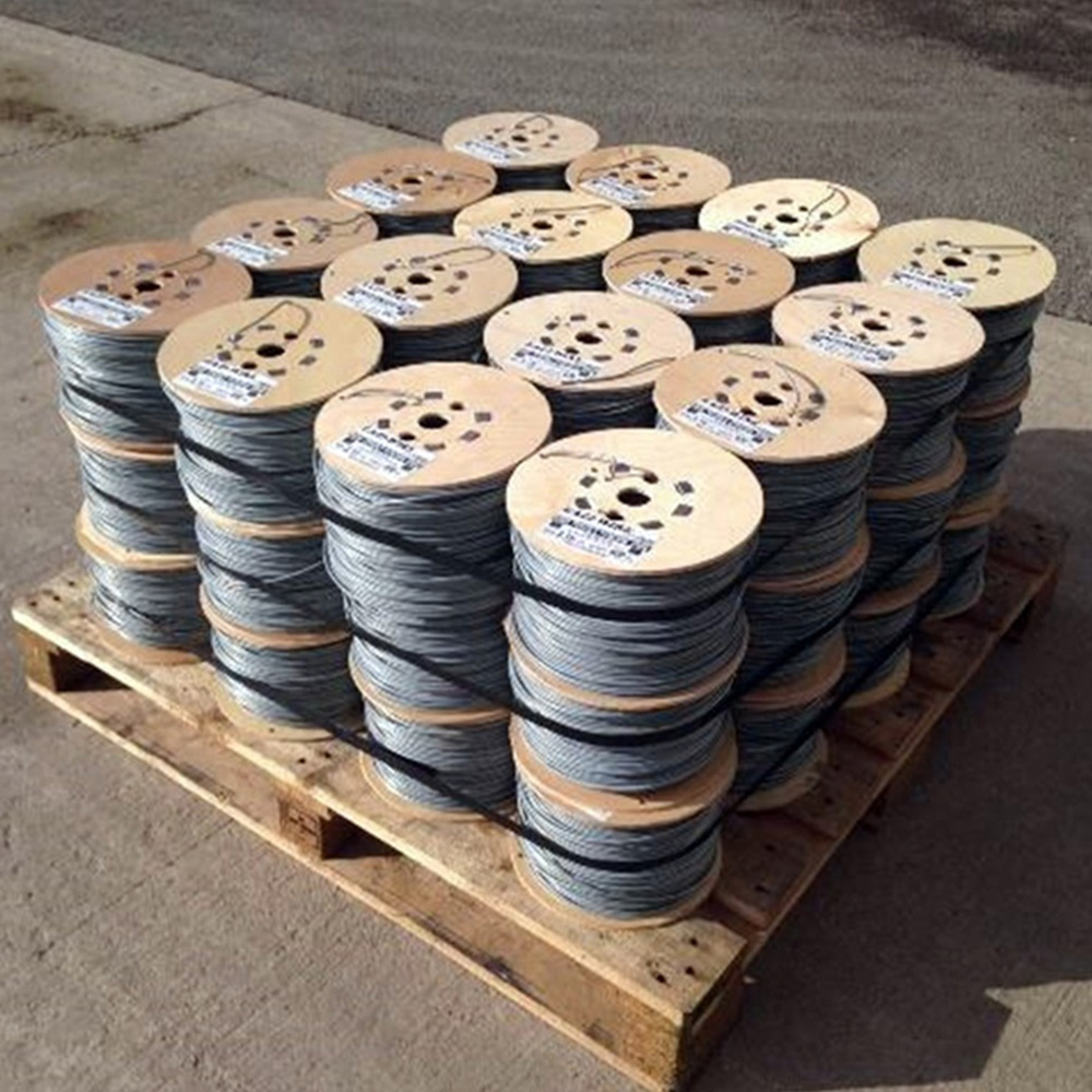 Inspirational Gifting Galvanised Mild Steel Line or Straining Wire Roll 250m x 4mm Image 5
