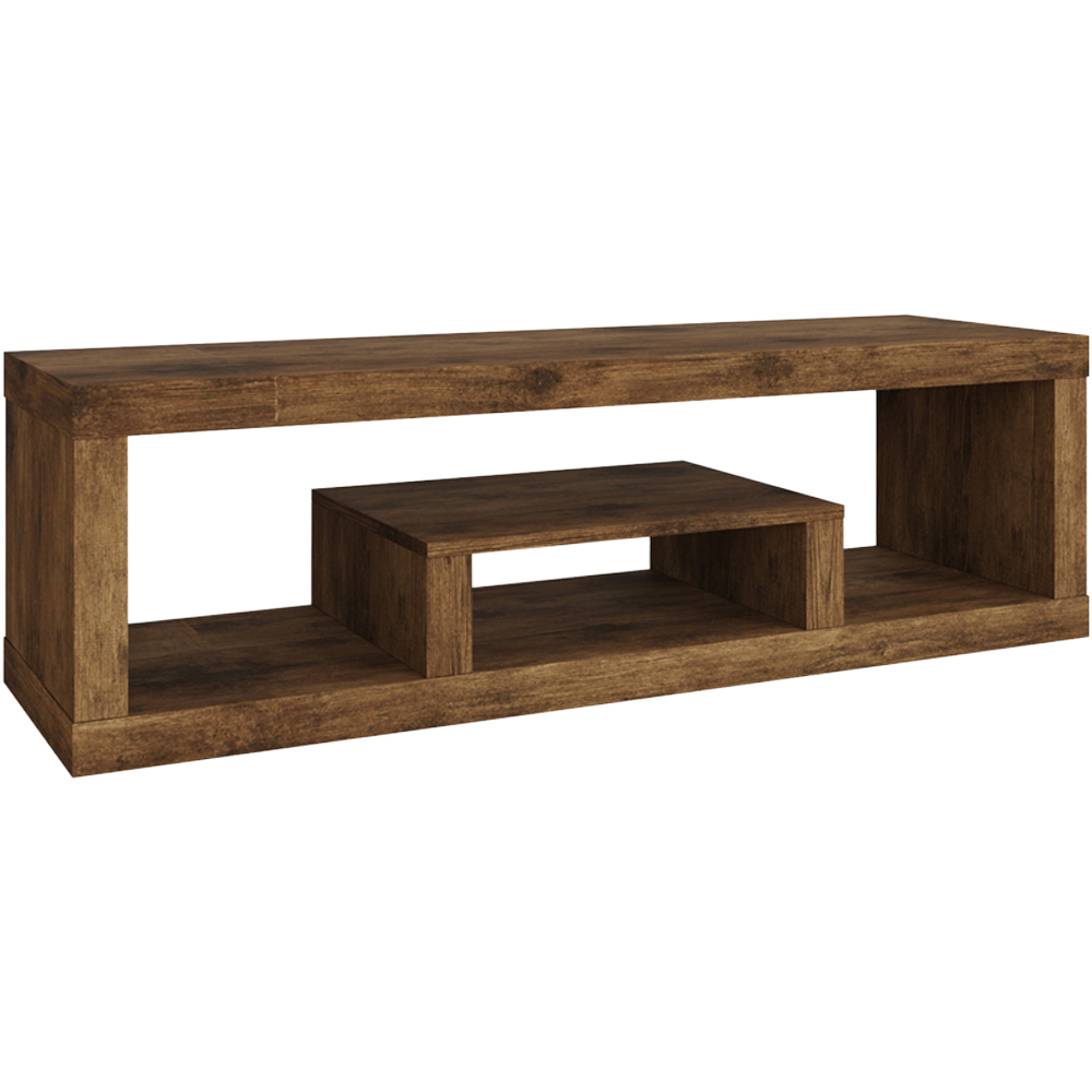 GFW Jakarta 2 Shelf Mango Low board TV Unit Image 2