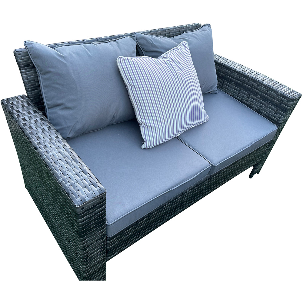 Florence 6 Seater Rattan Garden Lounge Set Image 3