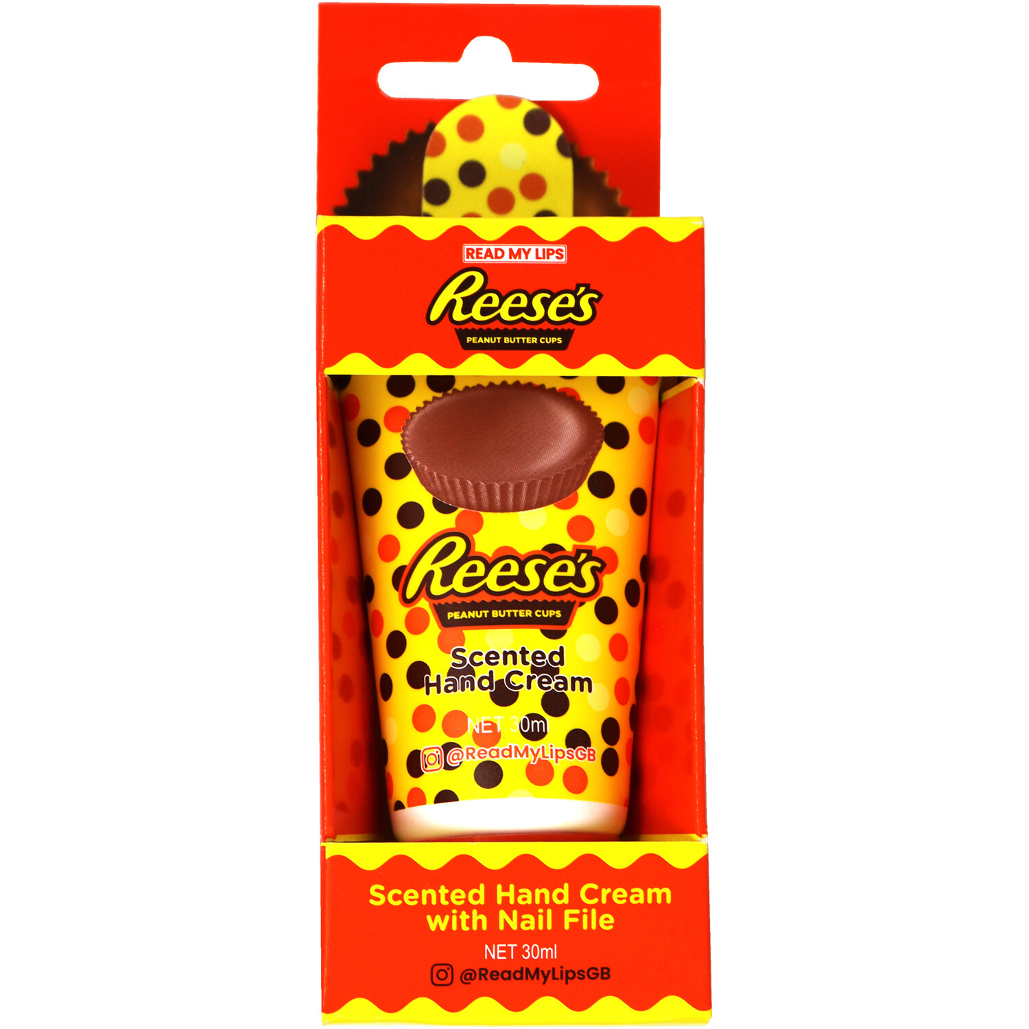 Reeses Cup Hand Cream and Nail File Image
