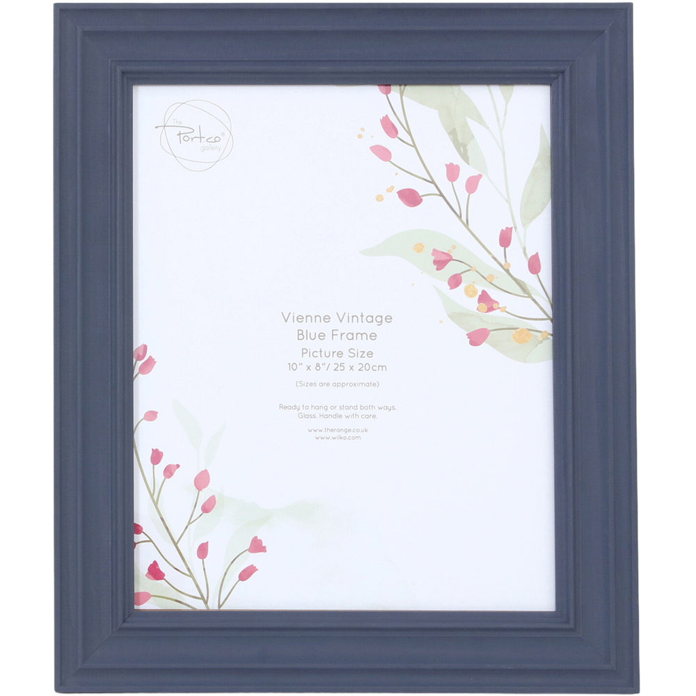Vienne Vintage Photo Frame Blue Image 1