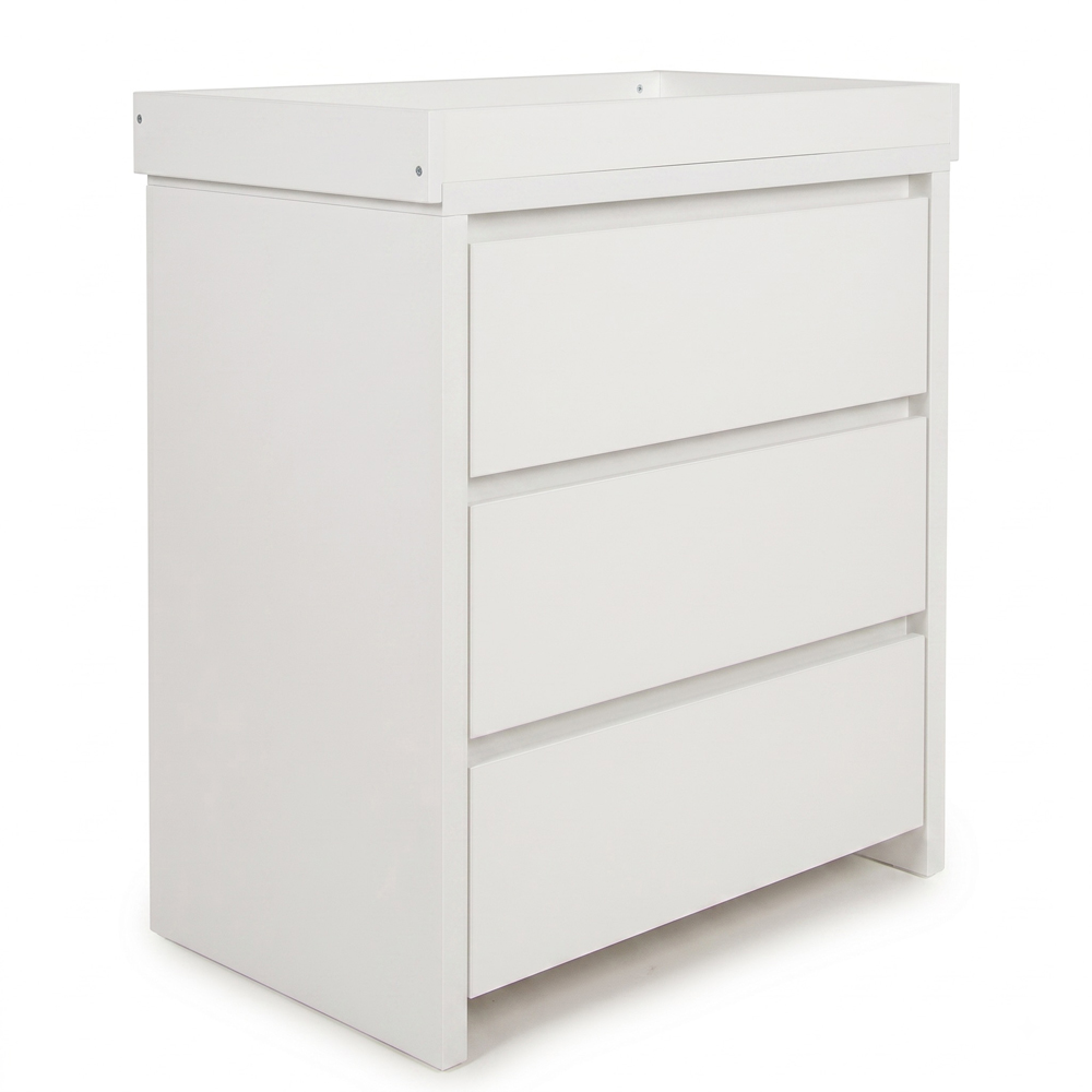 Shefa 880 3 Drawer White Kids Changing Unit Image 2