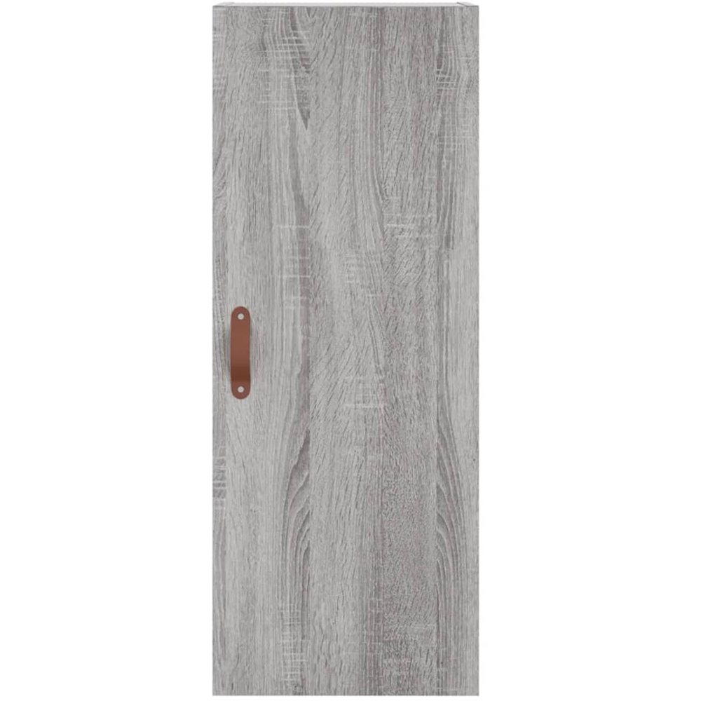 vidaXL Single Door Grey Sonoma Wall Mounted Cabinet Image 4