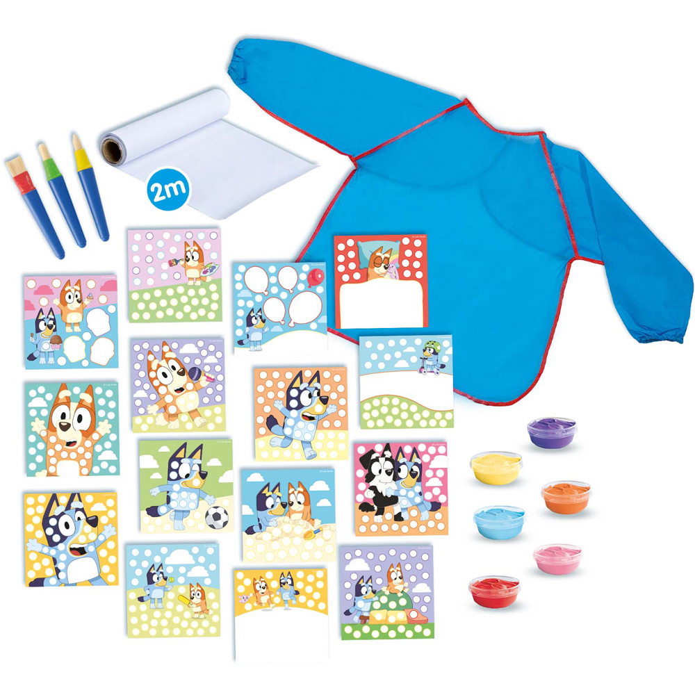 SES Creative Bluey Fingerpaint Set Image 2