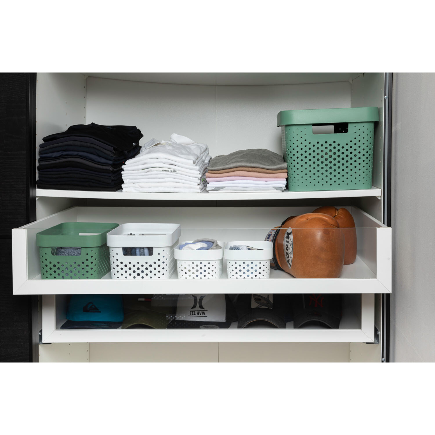 Curver Infinity Dots Storage Box   - White / 4.5l Image 5