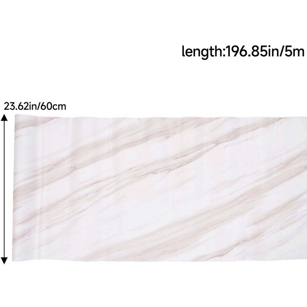 Living and Home Cream PVC Self-Adhesive Flooring Roll 60cm x 5m Image 8