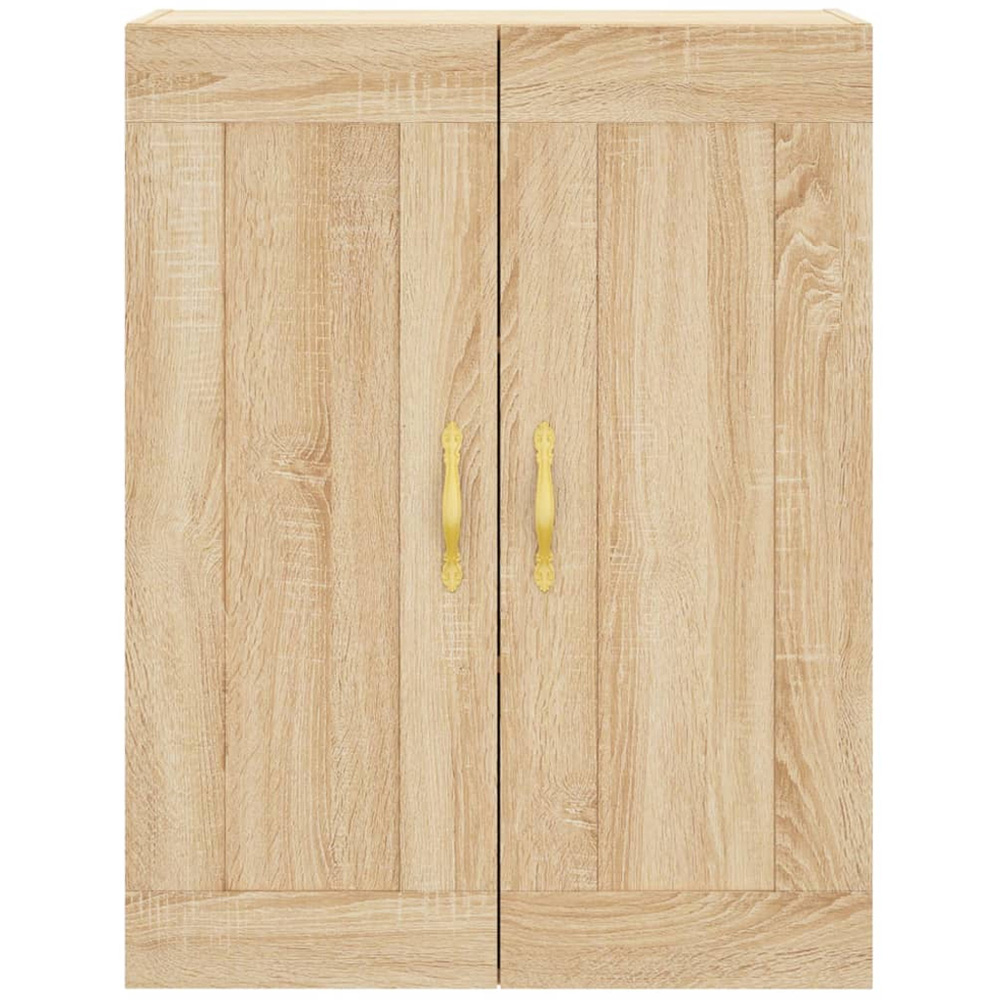 vidaXL 2 Door Brown Sonoma Oak Wall Mounted Cabinet 2 Pack Image 6