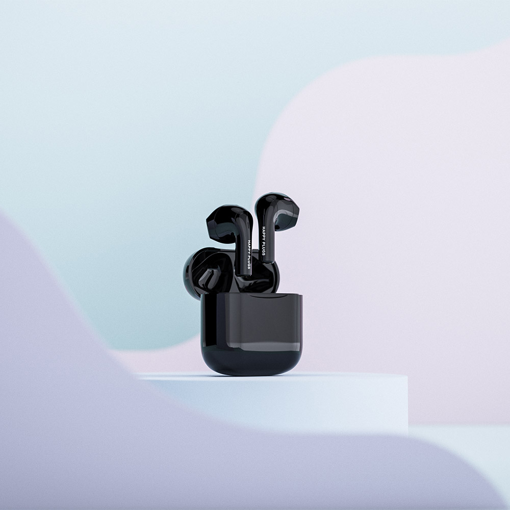 AVF Black Happy Plugs Joy True Wireless Earphones Image 8