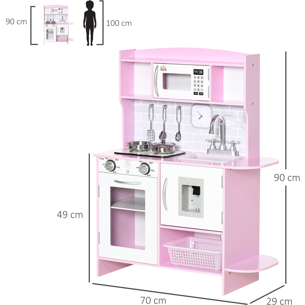 Tommy Toys Kids Kitchen Play Set with Microwave and Sink Image 8